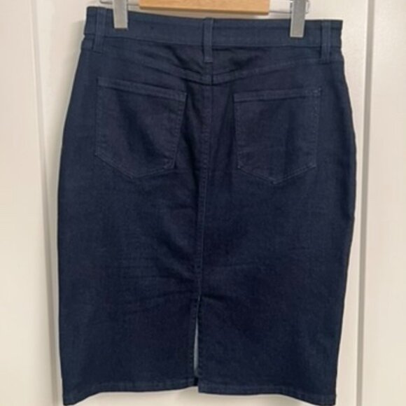 Banana Republic Denim Pencil Skirt Size 4 - Picture 2 of 2